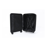 Expandable Navy Hard-Shell Suitcase - Spinner Wheels, Combination Lock