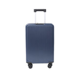 Expandable Navy Hard-Shell Suitcase - Spinner Wheels, Combination Lock