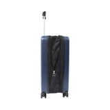 Expandable Navy Hard-Shell Suitcase - Spinner Wheels, Combination Lock