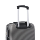 3 Pc Luggage Set - Grey - 20/24/28 Inch - view 4
