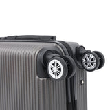 3 Pc Luggage Set - Grey - 20/24/28 Inch - view 7