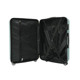 Teal Hard-Shell Cabin Suitcase - 20 Inch, Four Spinner Wheels