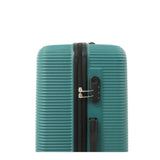 Teal Hard-Shell Cabin Suitcase - 20 Inch, Four Spinner Wheels