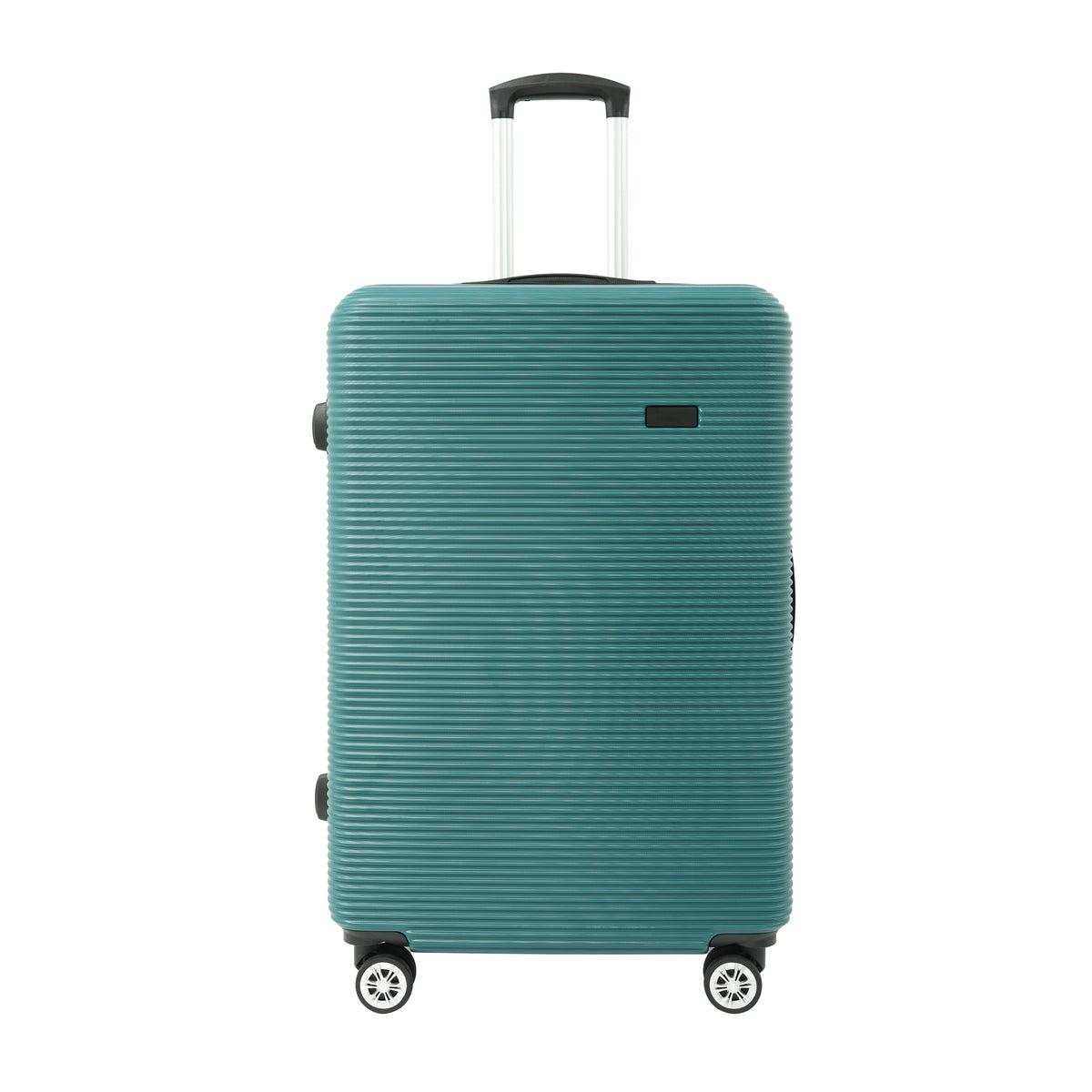 Teal Marbled Hard-Shell Spinner Suitcase - 28 Inch, Four Wheels