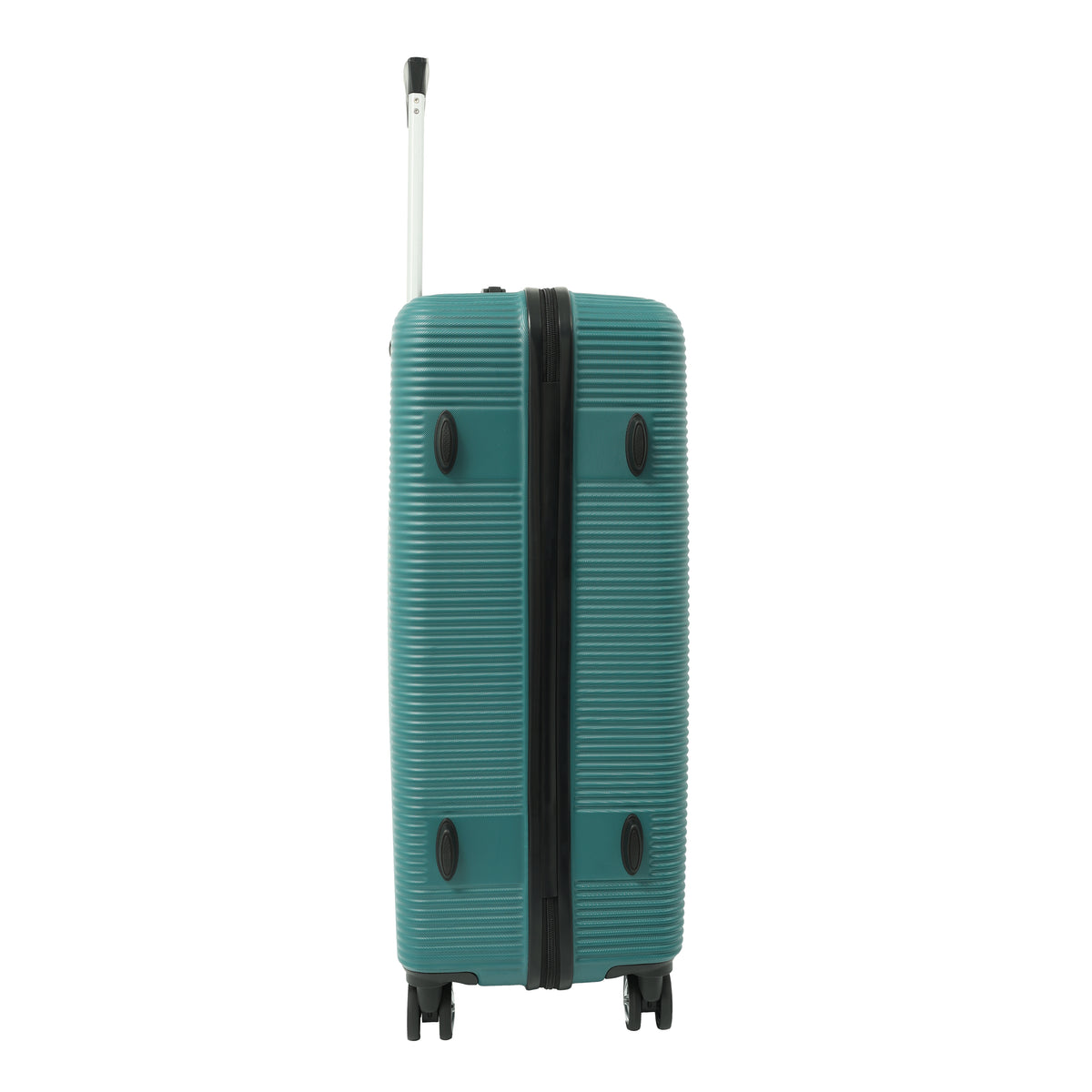 Teal Marbled Hard-Shell Spinner Suitcase - 28 Inch, Four Wheels