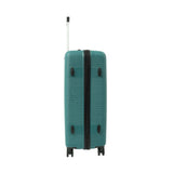 Teal Marbled Hard-Shell Spinner Suitcase - 28 Inch, Four Wheels