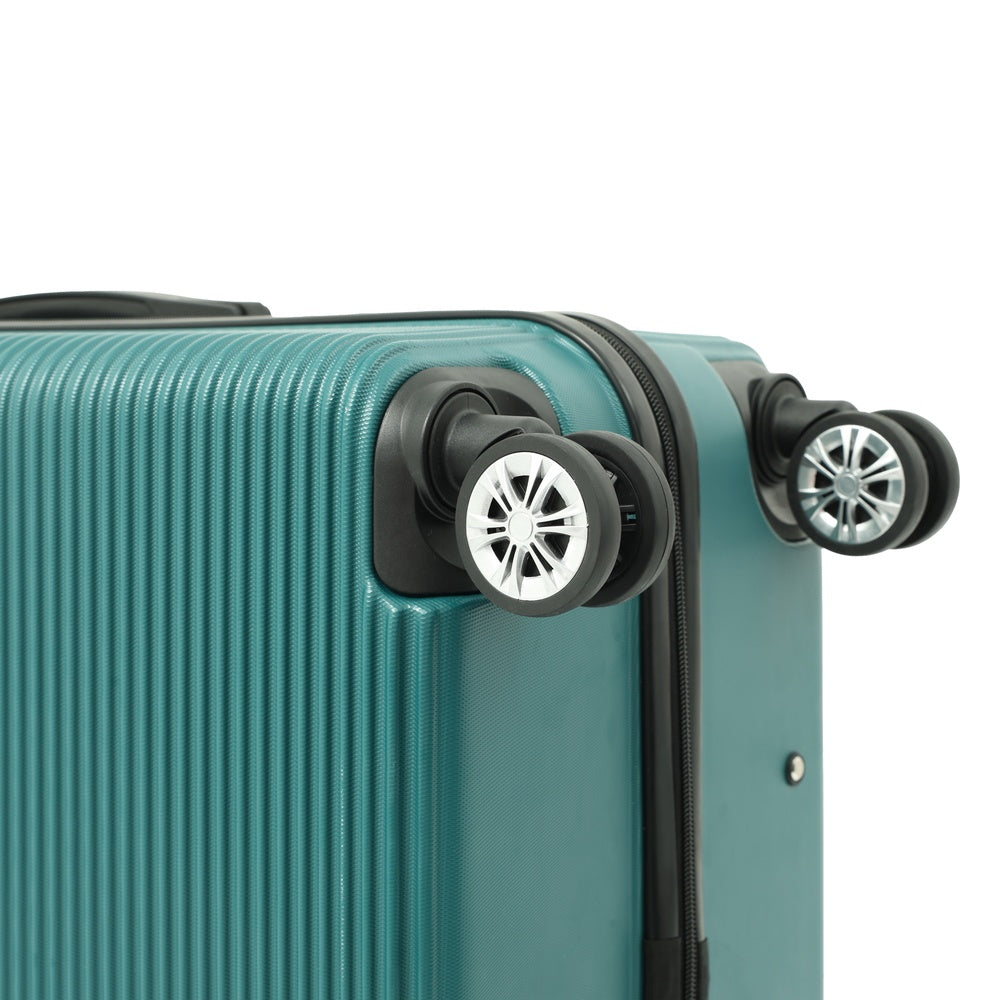3 Pc Luggage Set - Teal - 20/24/28 Inch - view 1