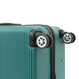 3 Pc Luggage Set - Teal - 20/24/28 Inch - view 1