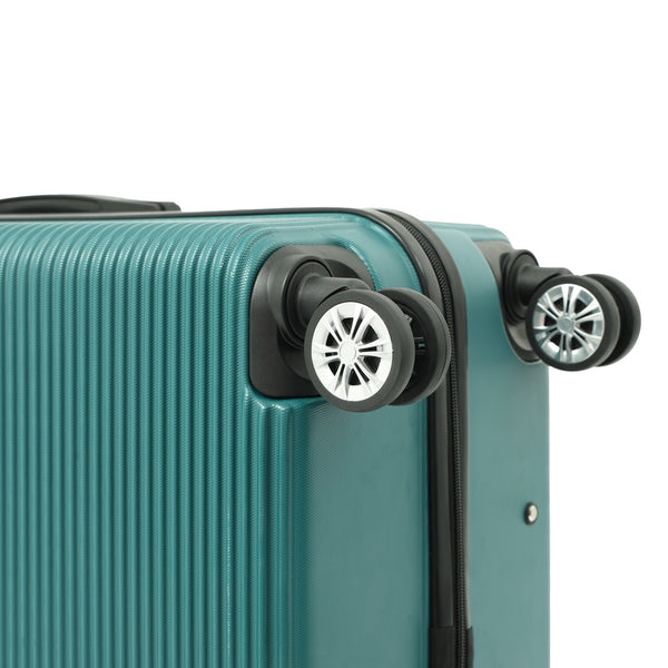 3 Pc Luggage Set - Teal - 20/24/28 Inch - view 1