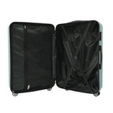 3 Pc Luggage Set - Teal - 20/24/28 Inch - view 2