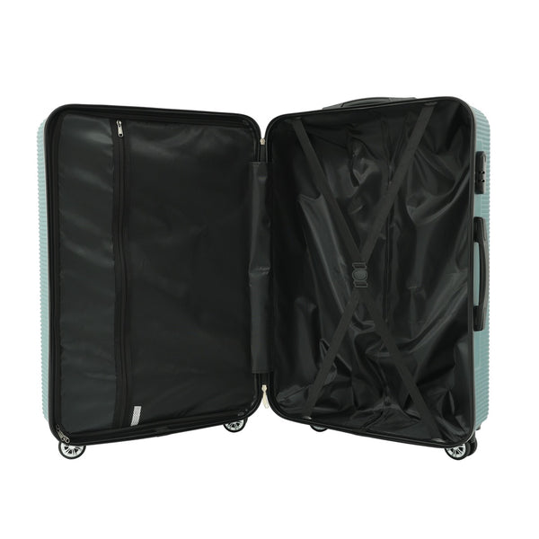 3 Pc Luggage Set - Teal - 20/24/28 Inch - view 2