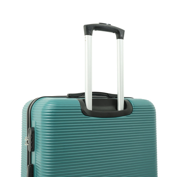 3 Pc Luggage Set - Teal - 20/24/28 Inch - view 4
