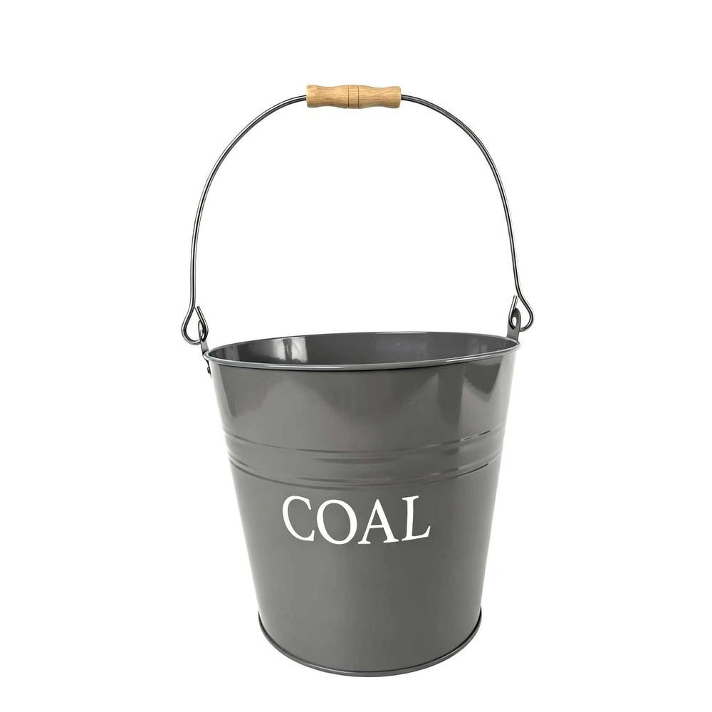 Coal Bucket - Grey - 10"
