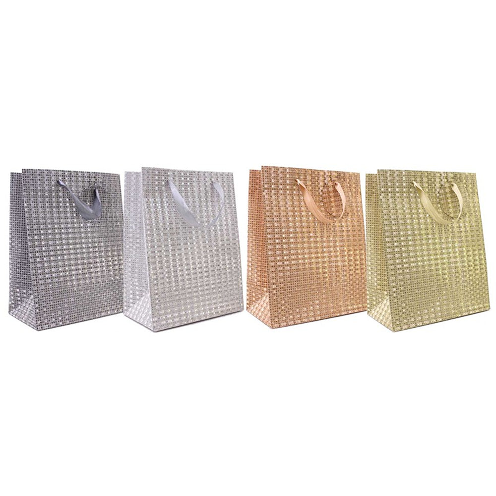 Tallon Holographic Embossed Gift Bags | Extra Large | Assorted Colours