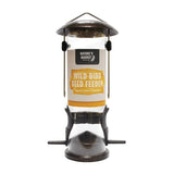 Nature's Market Hammertone Finish Wild Bird Seed Feeder | Hanging Loop