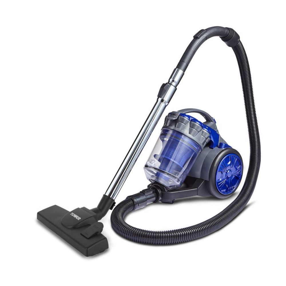 Tower Bagless Cyclonic Cylinder Vacuum Cleaner | Multi-Stage Filtration