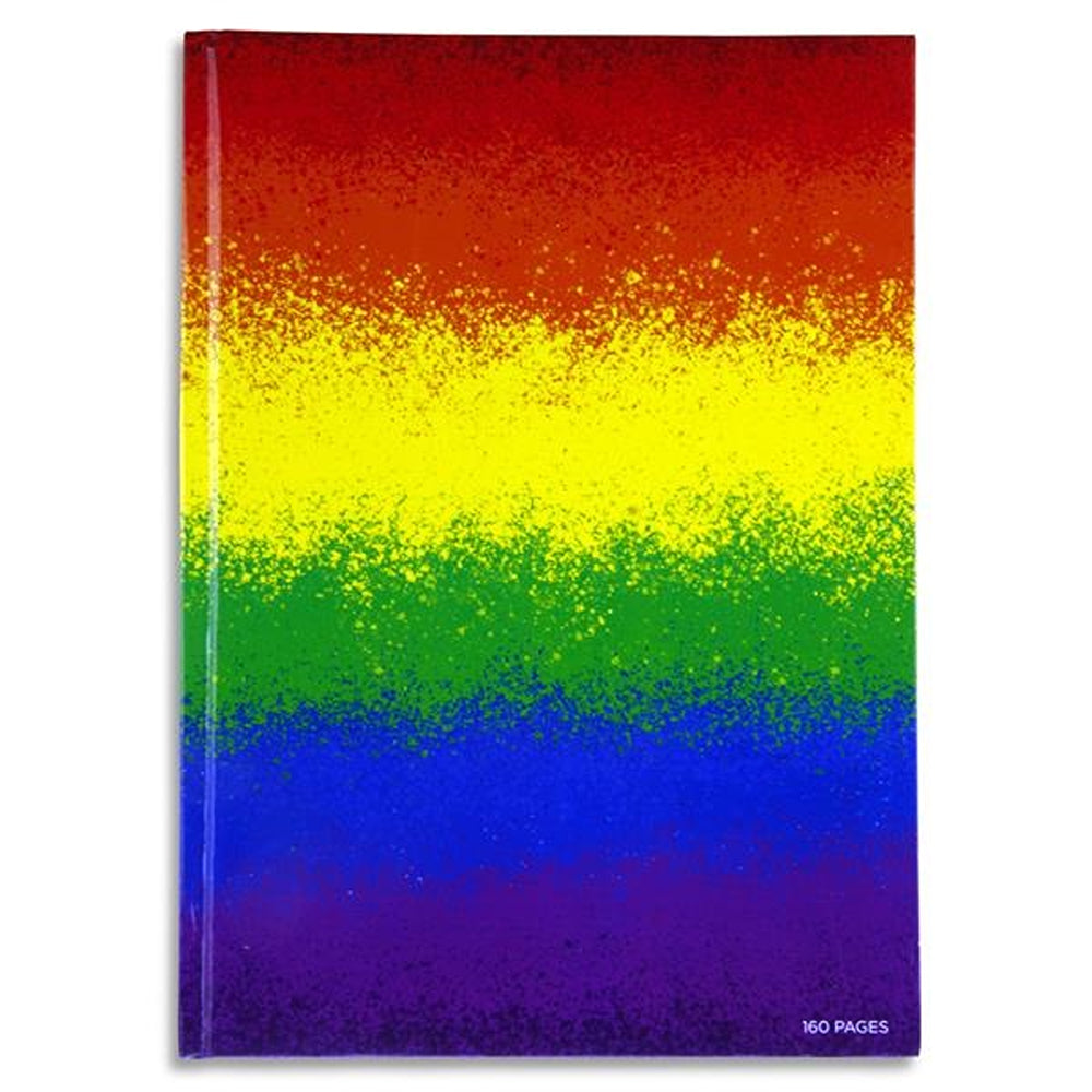 Premier Stationery A4 Rainbow Colour Hardback Notebook | 160 Page