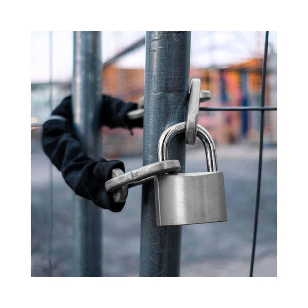 Dekton 40mm Satin Finish Padlock With 3 Security Keys