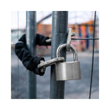 Dekton 40mm Satin Finish Padlock With 3 Security Keys
