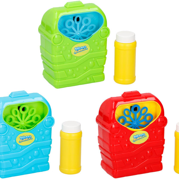 Bubblez Automatic Bubble Machine | 3 Assorted Colours