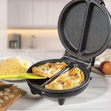 Daewoo Deep Fill Non-Stick Omelette Maker | Dual Compartments