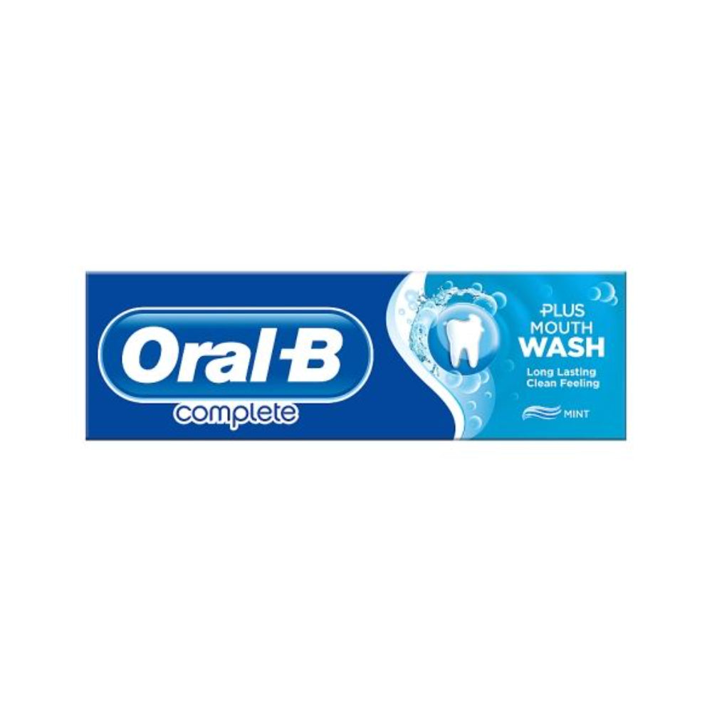 Oral B Complete Mouthwash-Infused Toothpaste | Mint Flavour – Choice Stores