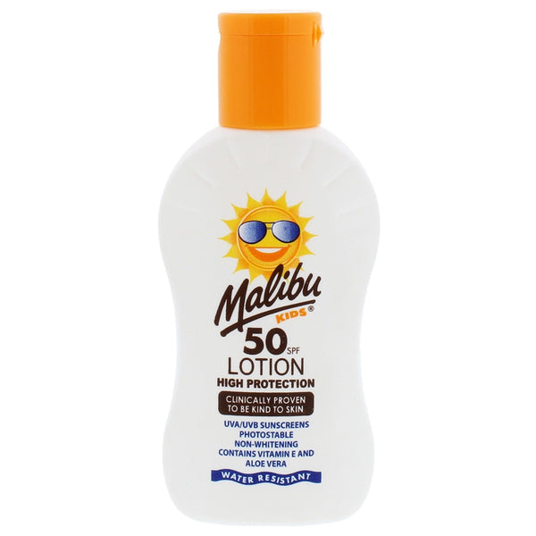 Malibu SPF50 Kids High Protection Sun Cream - 100ml