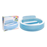 Intex Swim Centre Family Lounge Inflatable Pool | 229 x 218 x 79cm