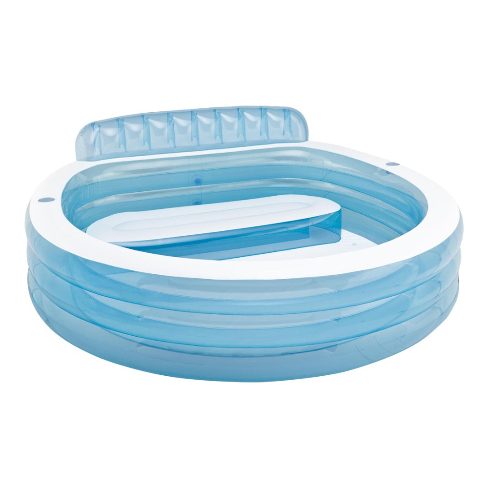 Intex Swim Centre Family Lounge Inflatable Pool | 229 x 218 x 79cm