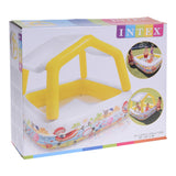 Intex Sun Shade Inflatable Kids Pool with Canopy | 157 x 157 x 122cm