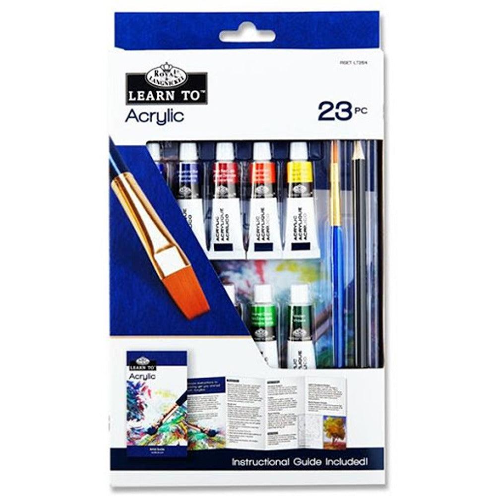 Alligator Acrylic Paint Set | 23-Piece Starter Kit