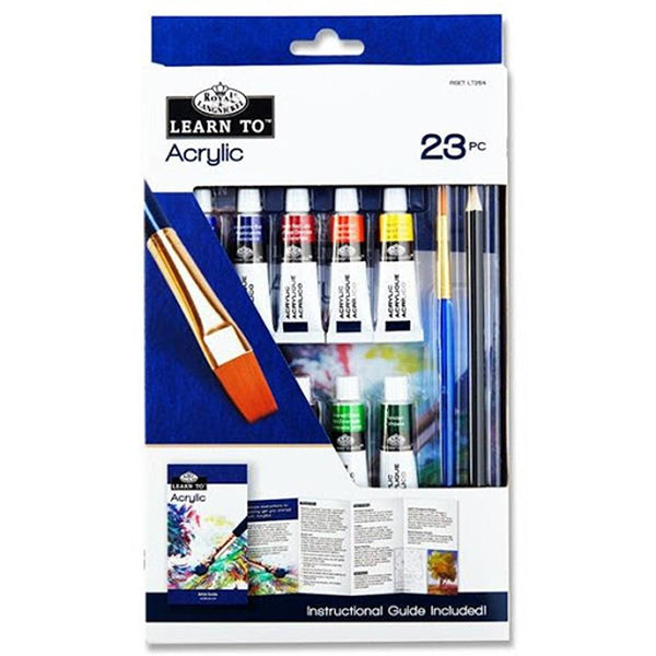 Alligator Acrylic Paint Set | 23-Piece Starter Kit