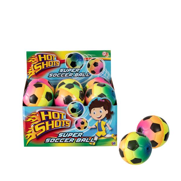 Rainbow Toddler Soccer Ball Toy | 4in, Assorted Colours, 12 Months+
