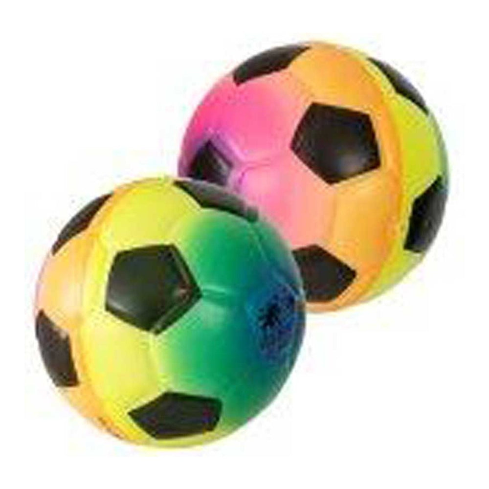 Rainbow Toddler Soccer Ball Toy | 4in, Assorted Colours, 12 Months+
