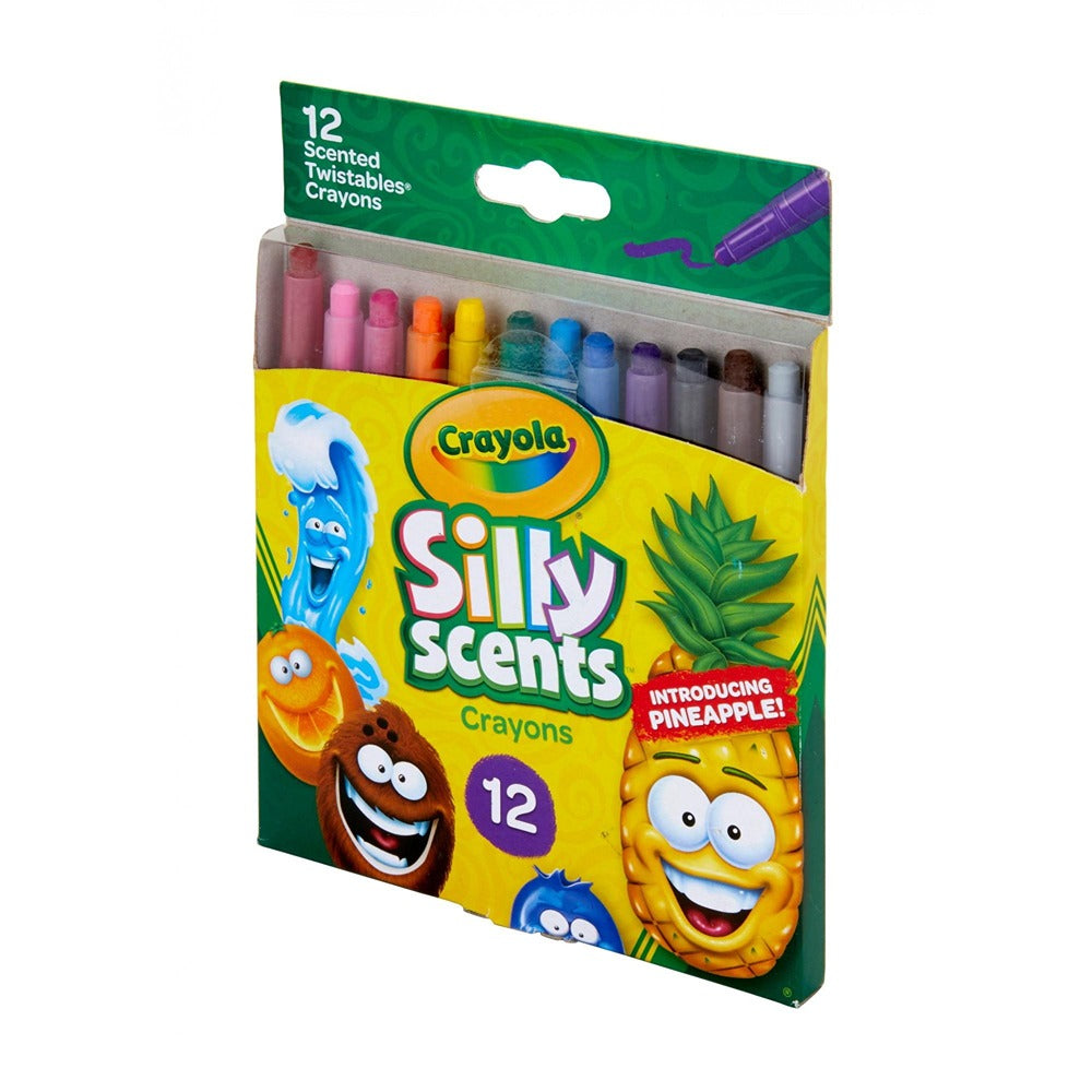 Crayola Scented Mini Twistable Crayons | Pack of 12, Ergonomic Barrels