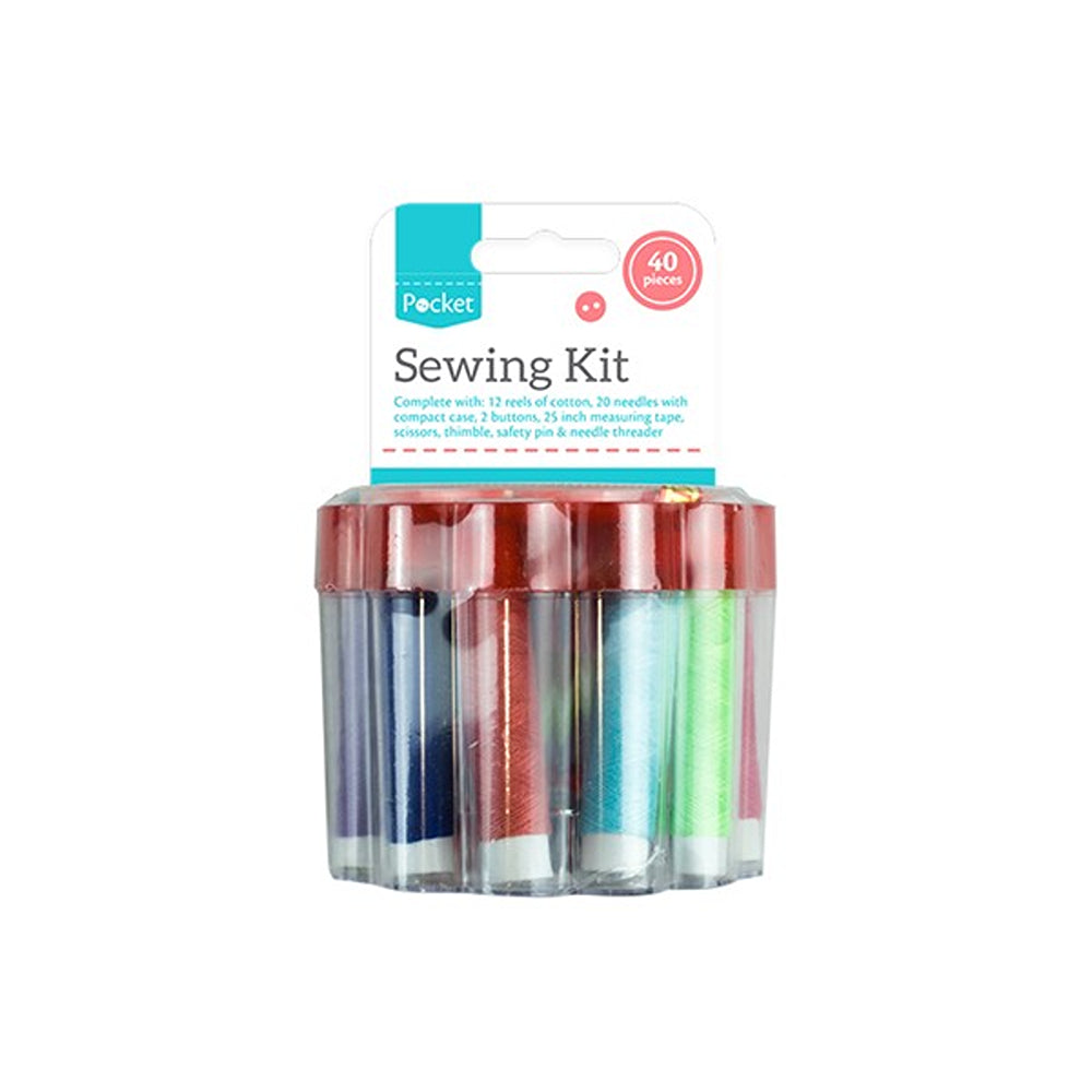 Pocket Sewing Kit | 40 Pieces