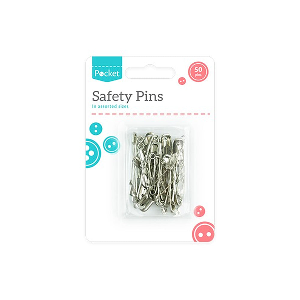 Pocket Safety Pins | Pack of 50