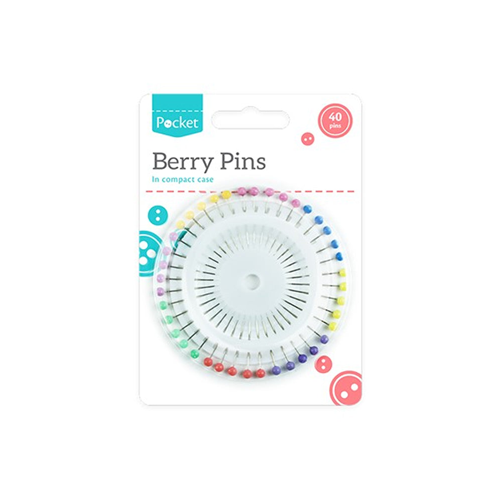 Pocket Berry Pins | Pack of 40