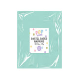 Pastel Disposable Paper Napkins | Assorted Colours, 2 Ply, Pack of 30