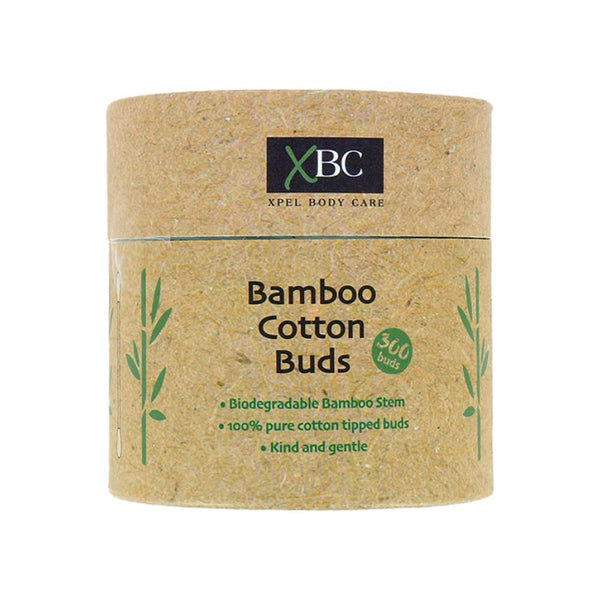 Xpel Nail Care Bamboo Cotton Buds | Biodegradable, Plastic-Free, Pack of 300