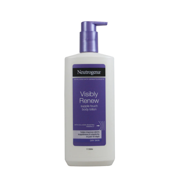 Neutrogena Visibly Renew Supple Touch Body Lotion | Pump, for Dry Skin