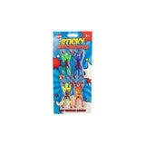 Sticky Superheroes Tumbling Toys | Pack of 4, Assorted Colours