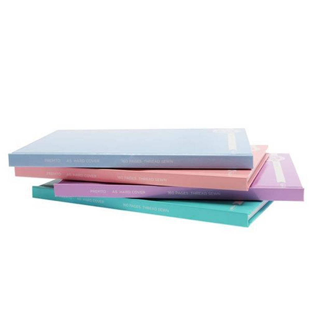 Premto A5 Hardcover Notebook | 160 Page | Pastel Colours