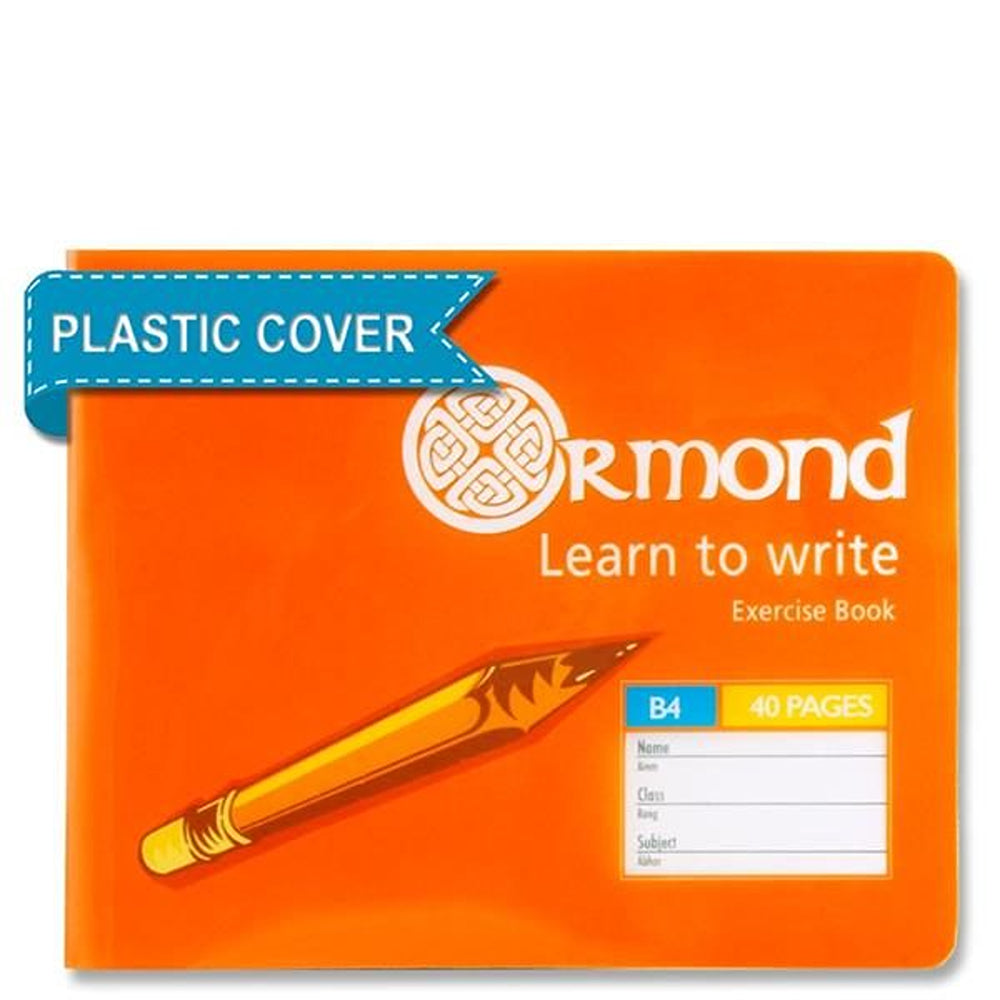 Ormond B4 Learn to Write Exercise Book Durable Copy Book | 40 Page