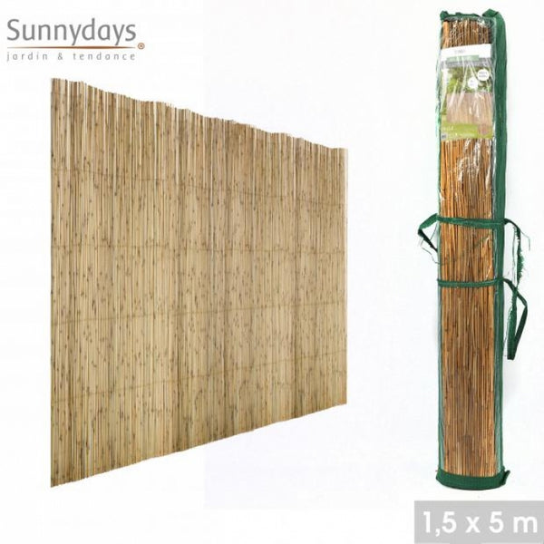 Farniente Sustainable Bamboo Natural Screen Fence | 150 x 500cm