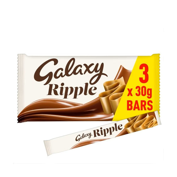 Galaxy Ripple Bar | 3 Pack x 30g Each