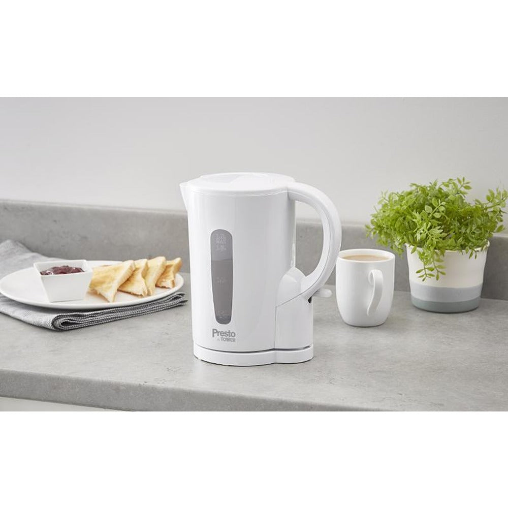 Presto by Tower Electric Kettle White | 2000w | 1.7ltr