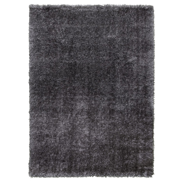 Plush Dark Grey Rug