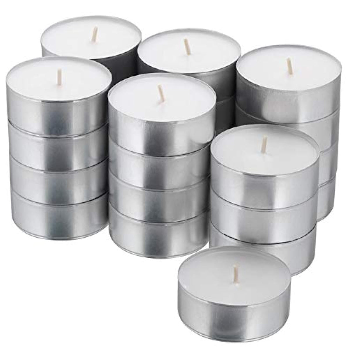 Baltus Sandalwood and Cedar Fragranced Tealight Candles | Pack of 20, 8 Hour