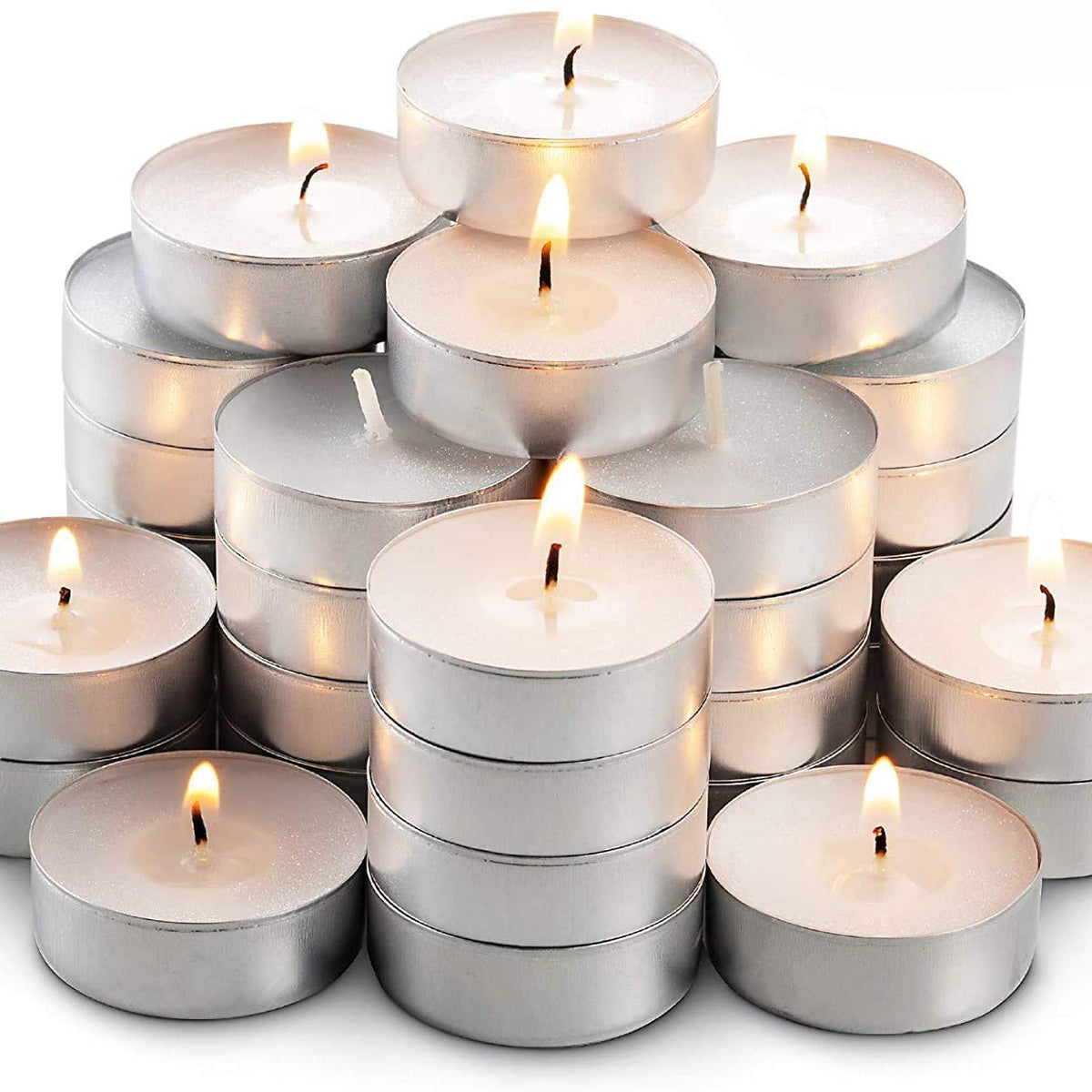 Baltus Sandalwood and Cedar Fragranced Tealight Candles | Pack of 20, 8 Hour